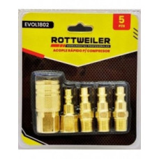 ACOPLE RAPIDO P/COMPRESOR EN KIT X 5 PZAS. EVOL1802